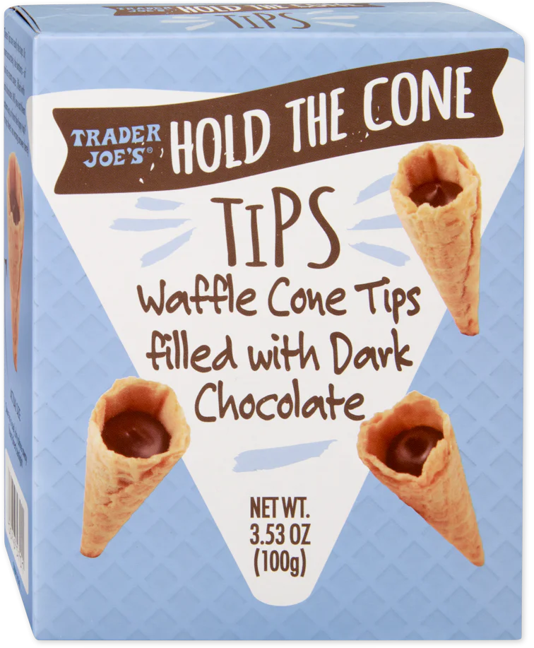 Trader Joe's Hold The Cone Tips, 100g