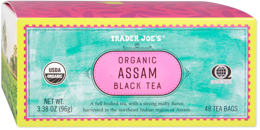 Trader Joe's Organic Assam Black Tea, 96g