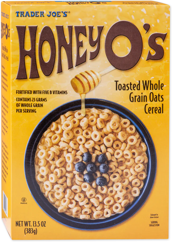 Trader Joe's Honey O's Cereal, 383g