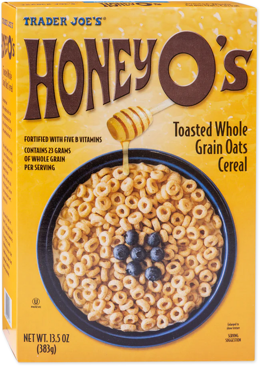 Trader Joe's Honey O's Cereal, 383g