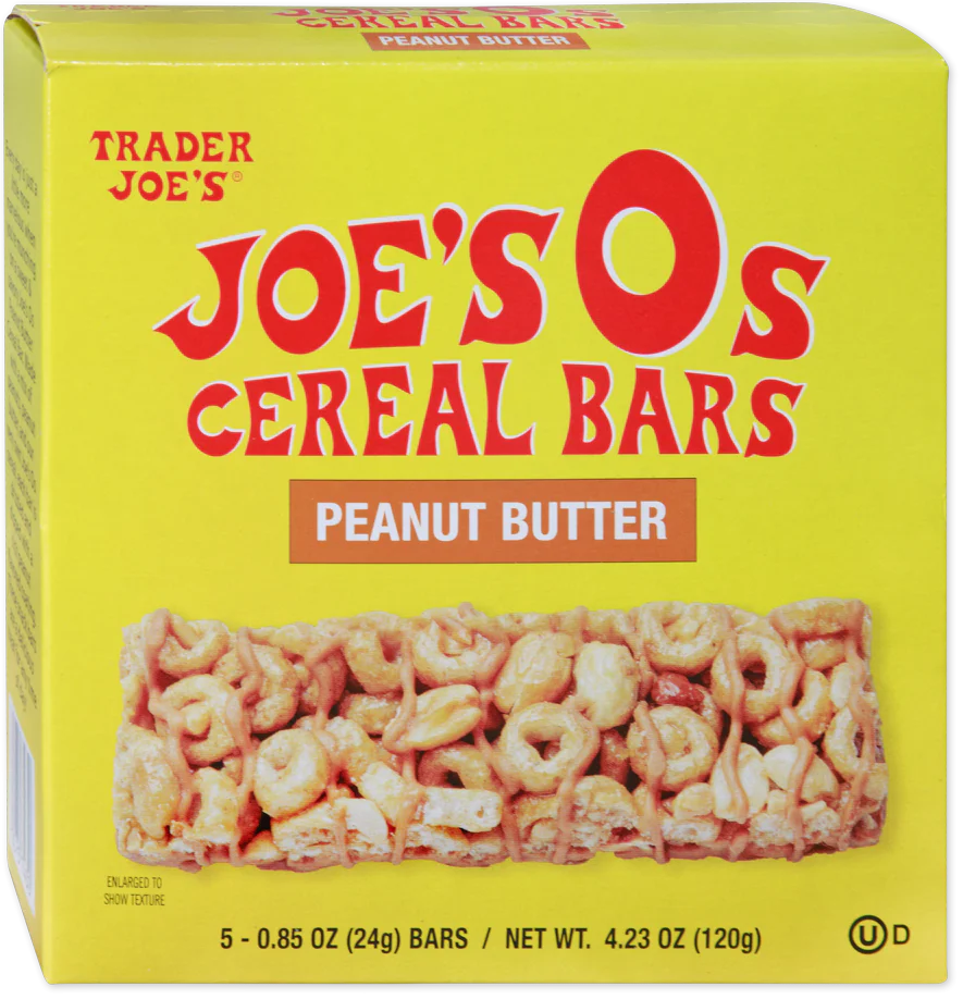 Trader Joe's Joe's Os Cereal Bars, 120g