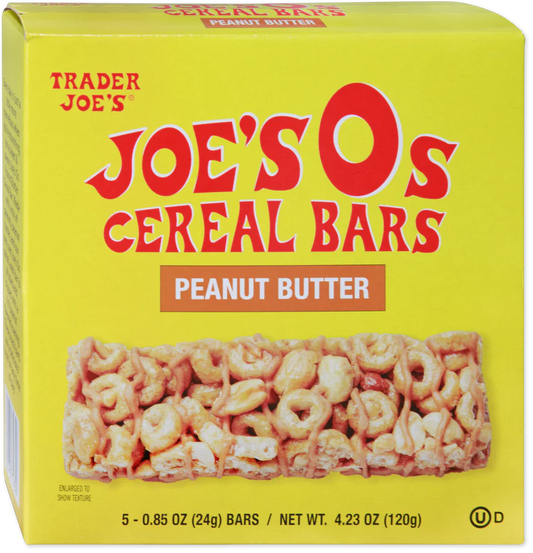 Trader Joe's Joe's Os Cereal Bars, 120g