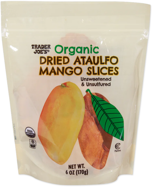 Trader Joe's Organic Dried Ataulfo Mango Slices, 170g
