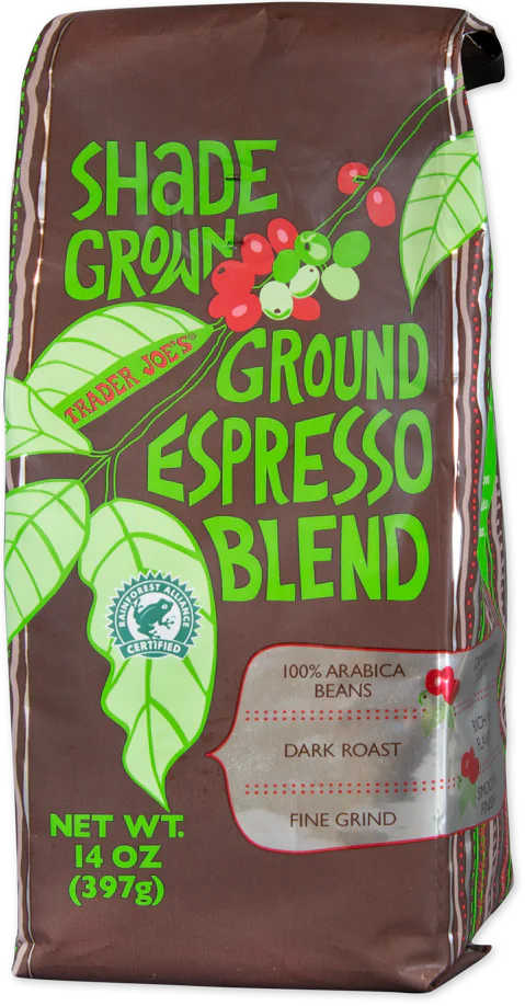 Mélange d'espresso cultivé à l'ombre de Trader Joe's, 397 g 