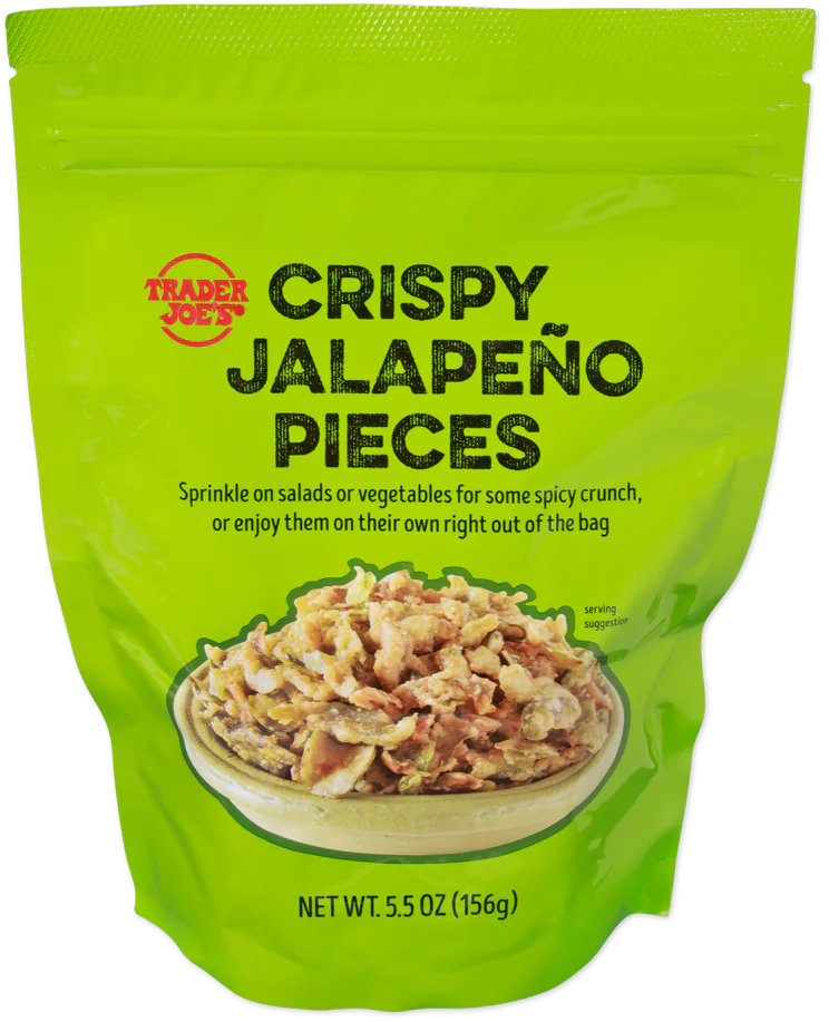 Trader Joe's Crispy Jalapeño Pieces, 156g