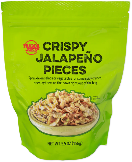Trader Joe's Crispy Jalapeño Pieces, 156g