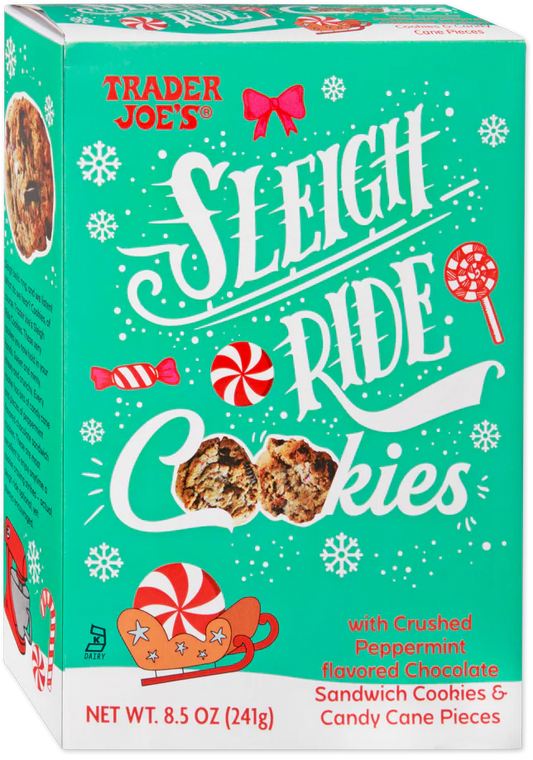 Trader Joe's Sleigh Ride Cookies, 241g