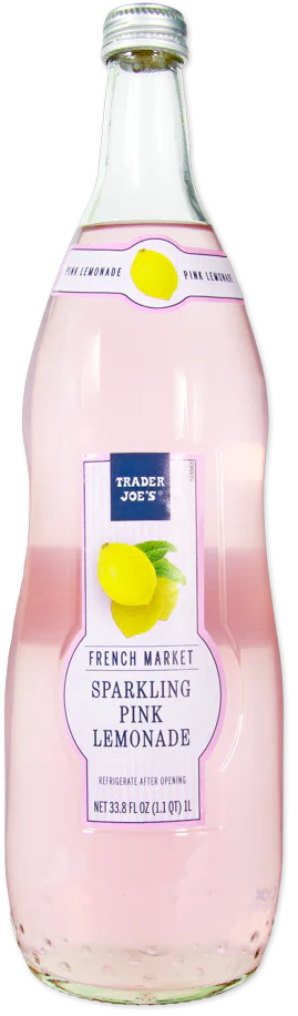 Trader Joe's French Market Sparkling Pink Lemonade, 1L