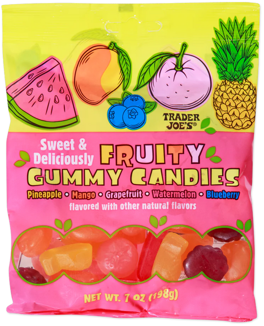 Trader Joe's Fruity Gummy Candies, 198g