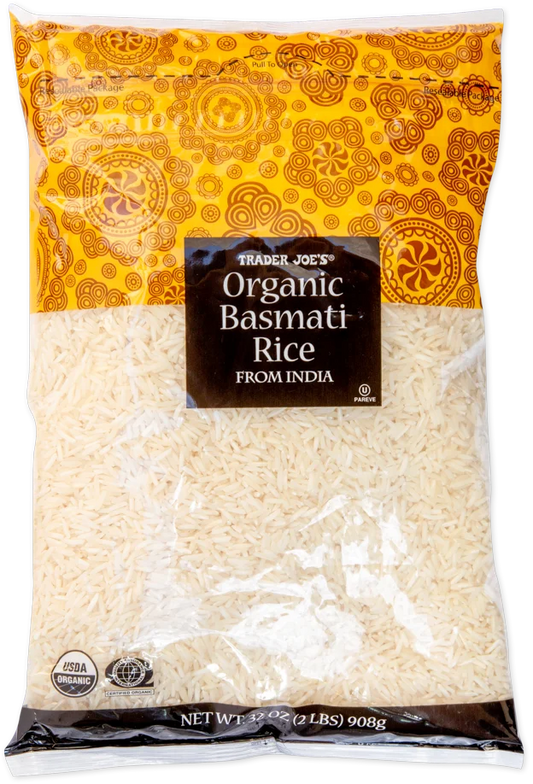 Trader Joe's Organic Basmati Rice, 908g