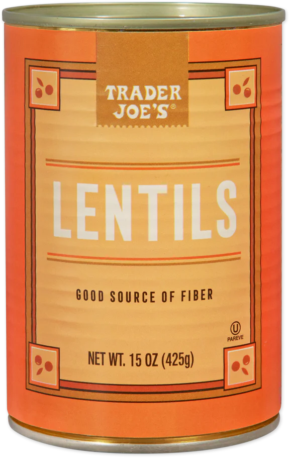 Lentilles Trader Joe's, 425 g