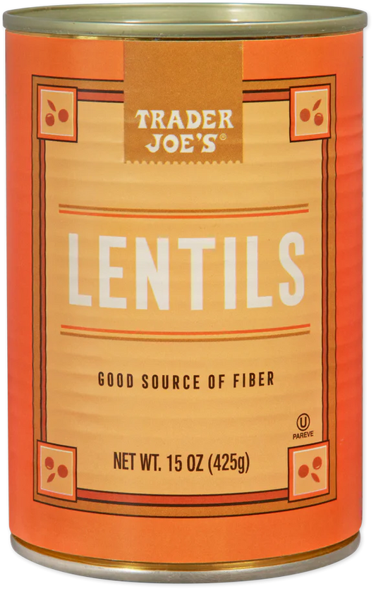 Lentilles Trader Joe's, 425 g