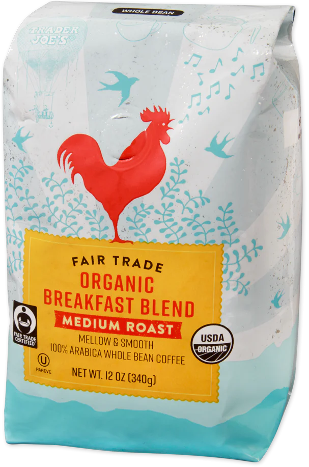 Trader Joe's Fair Trade Organic Breakfast Blend, 340g
