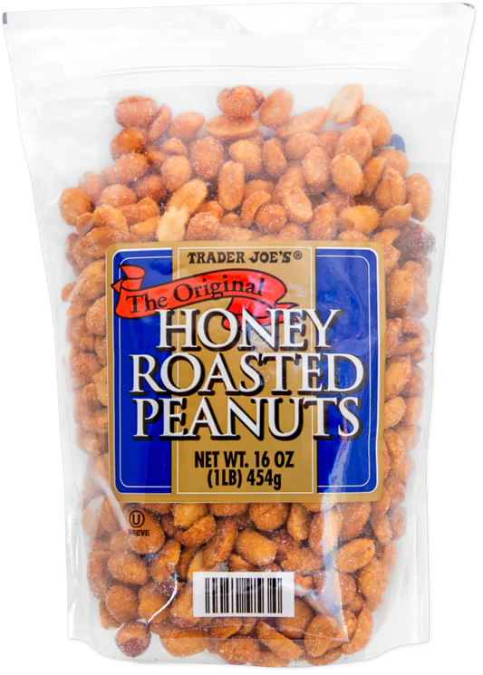 Trader Joe's Honey Roasted Peanuts, 454g