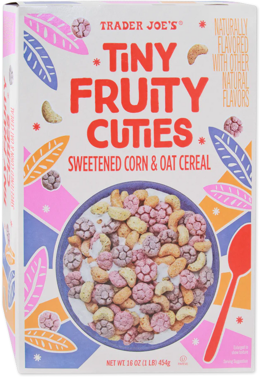 Trader Joe's Tiny Fruity Cuties Cereal, 454g