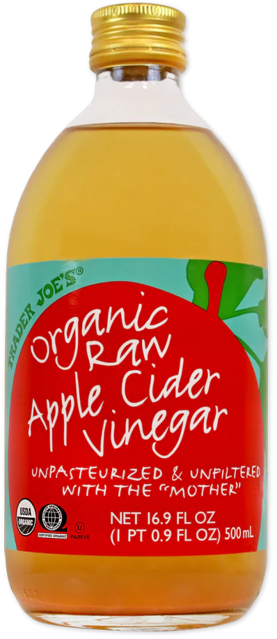 Trader Joe's Organic Raw Apple Cider Vinegar, 500mL