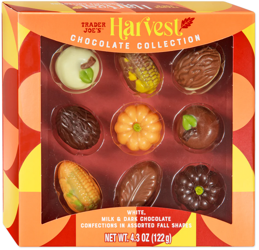 Trader Joe's Harvest Chocolate Collection, 122g
