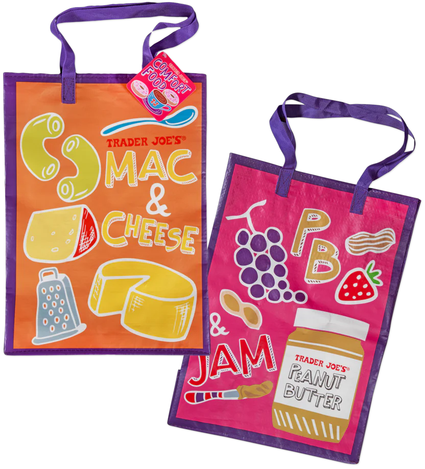 Trader Joe's Comfort Food Reusable Bag