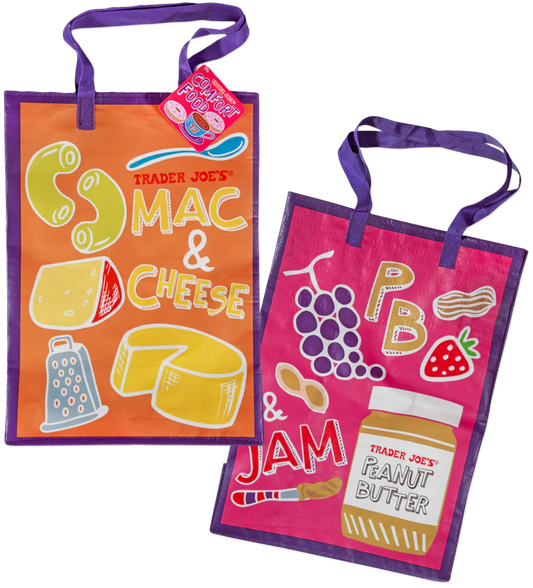 Trader Joe's Comfort Food Reusable Bag