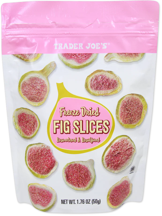 Trader Joe's Freeze Dried Fig Slices, 50g