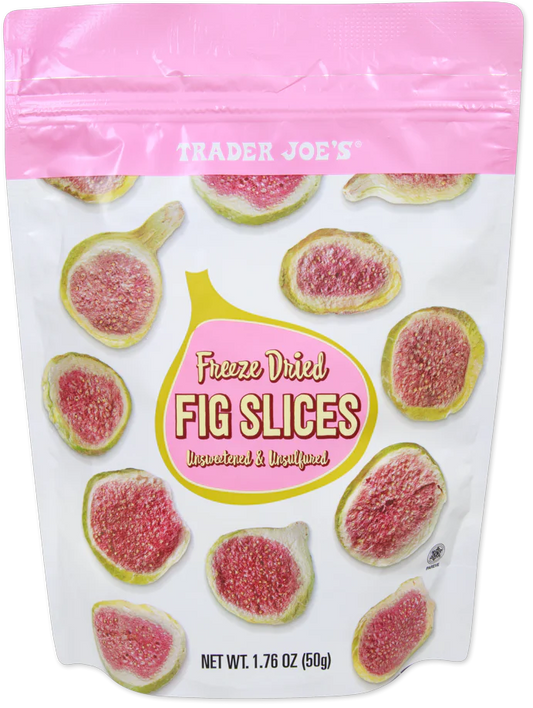 Trader Joe's Freeze Dried Fig Slices, 50g