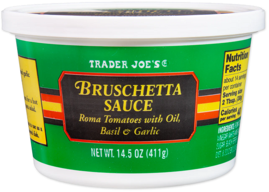 Trader Joe's Bruschetta Sauce, 411g