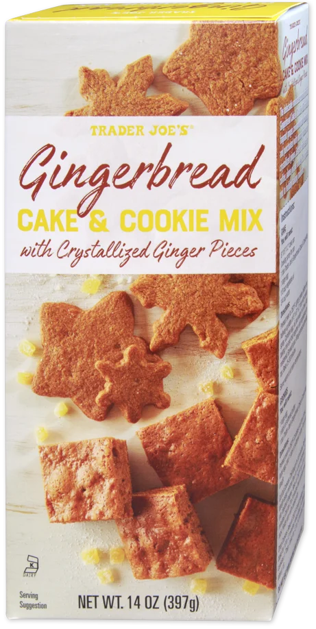 Trader Joe's Gingerbread Cake & Cookie Mix, 397g