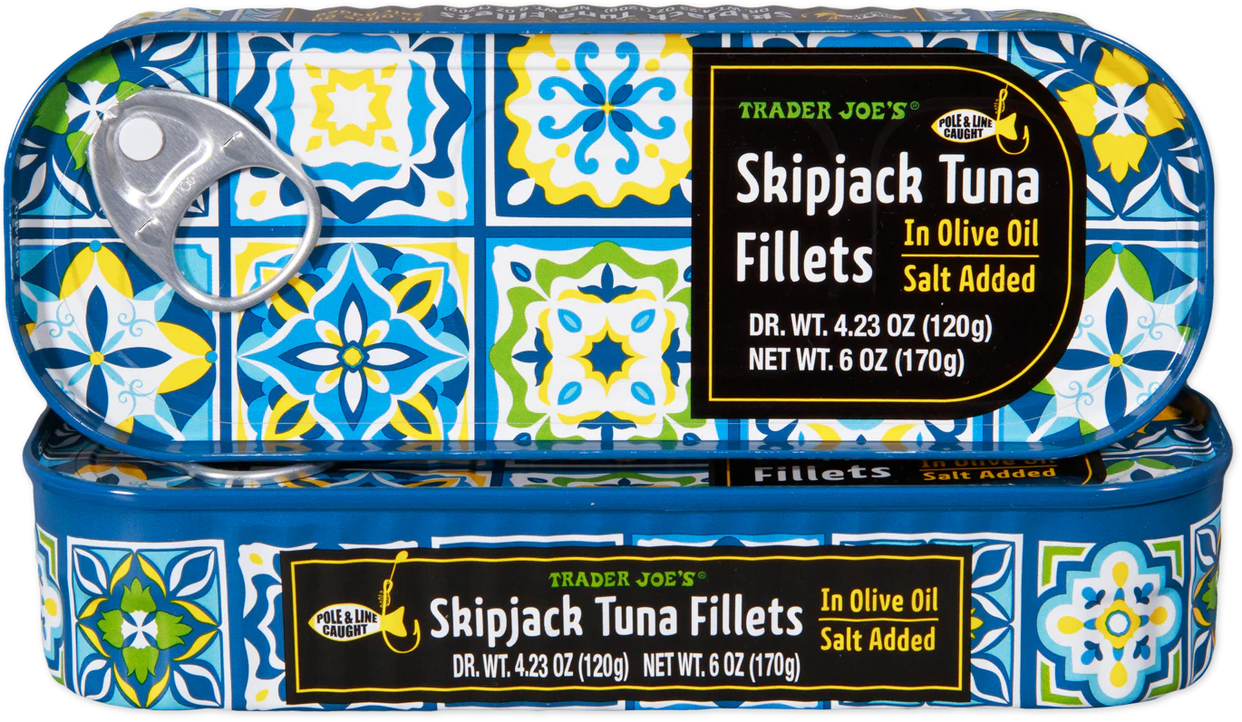 Trader Joe's Skipjack Tuna Fillets in Olive Oil, 170g