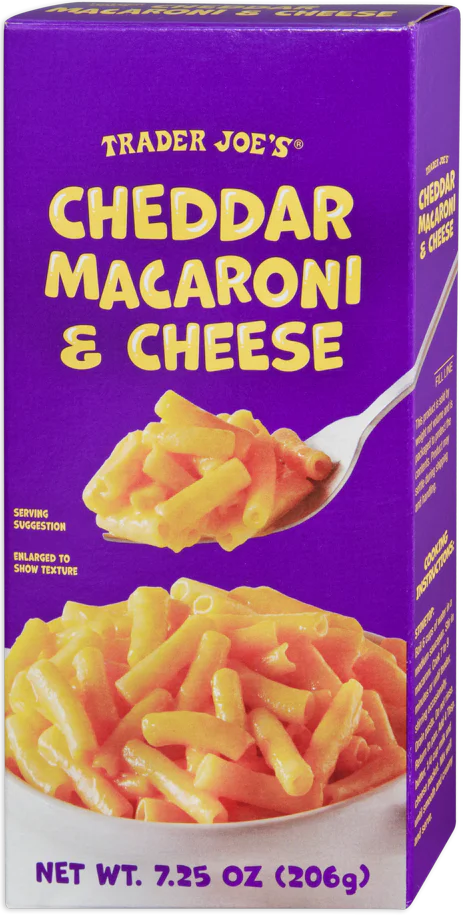 Trader Joe's Cheddar Macaroni & Cheese, 206g