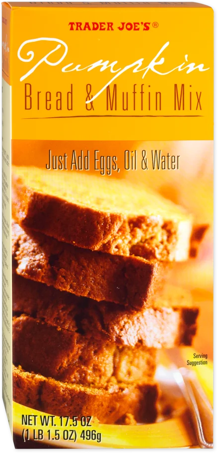 Trader Joe's Pumpkin Bread & Muffin Mix, 496g