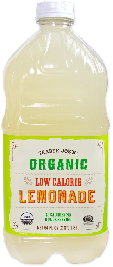 Trader Joe's Organic Low Calorie Lemonade, 1.89L