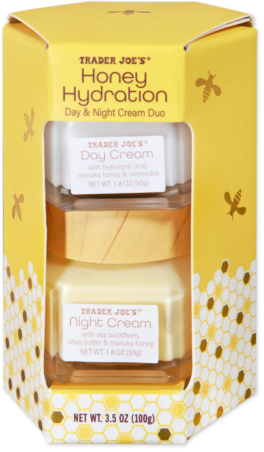 Trader Joe's Honey Hydration Day & Night Cream Duo, 100g