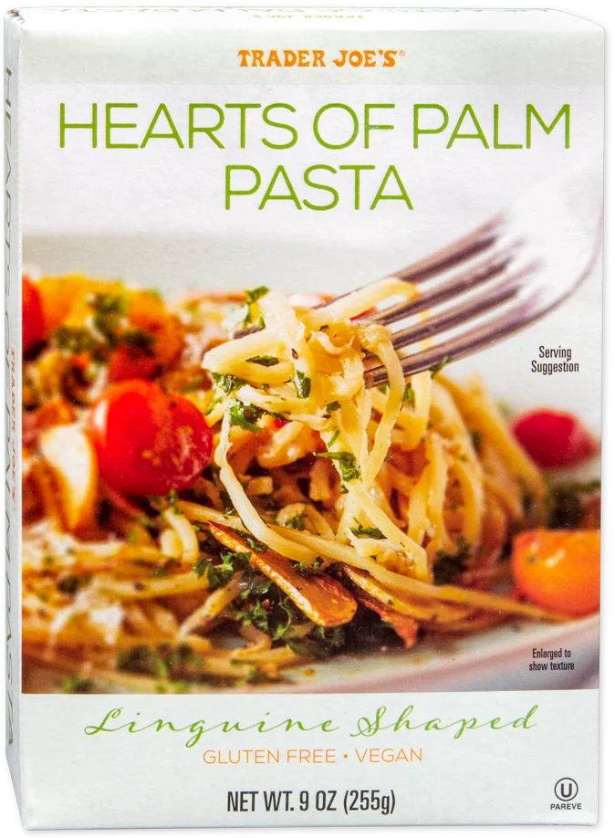 Trader Joe's Hearts of Palm Pasta, 255g