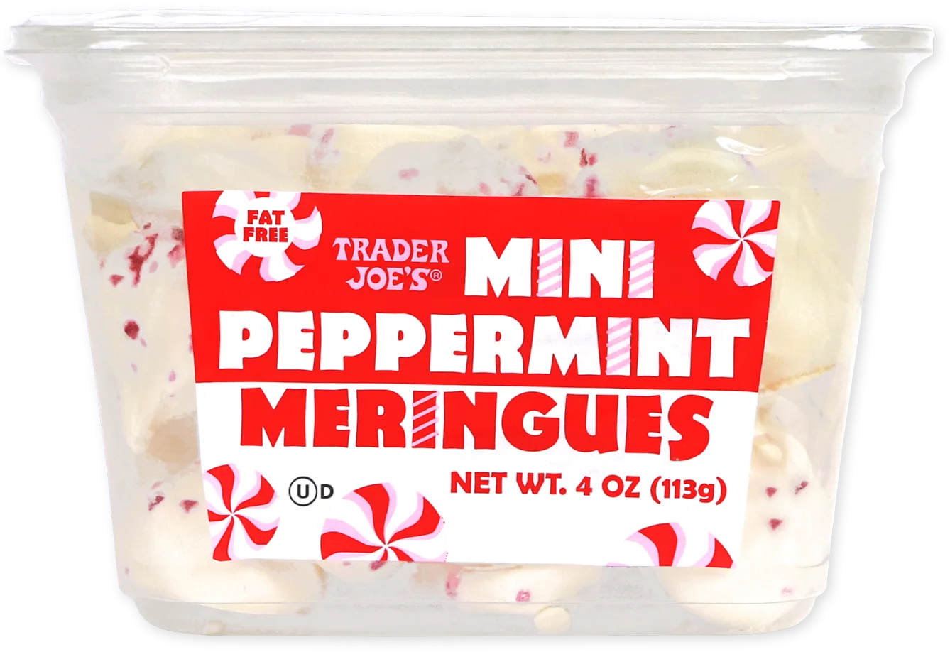 Trader Joe's Mini Peppermint Meringues, 113g
