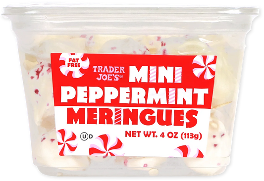 Trader Joe's Mini Peppermint Meringues, 113g