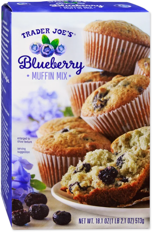 Trader Joe's Blueberry Muffin Mix, 513g