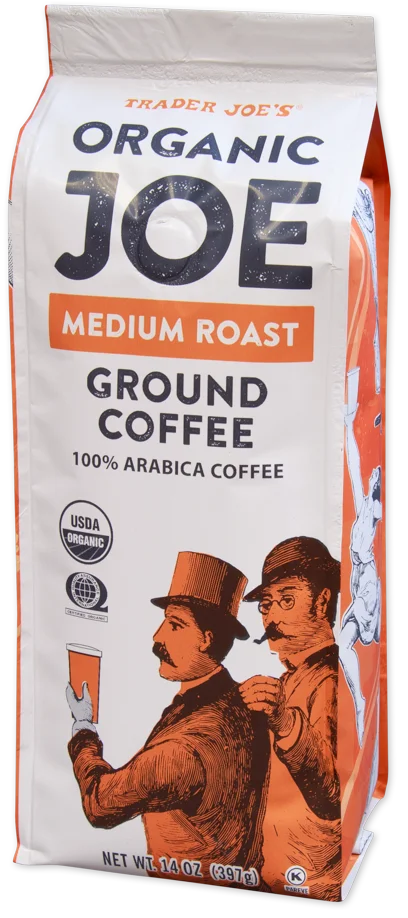 Café moulu à torréfaction moyenne biologique de Trader Joe's, 397 g 