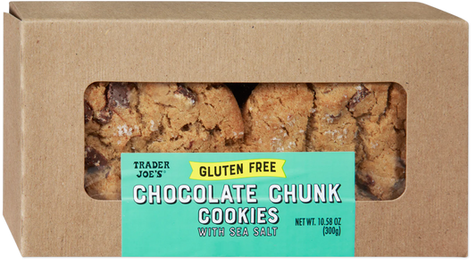 Trader Joe's Gluten Free Chocolate Chunk Cookies, 300g