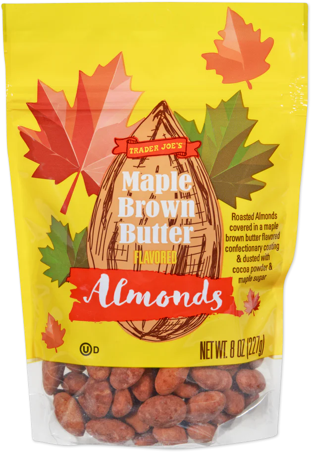 Trader Joe's Maple Brown Butter Almonds, 227g