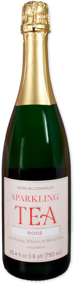 Thé pétillant rosé sans alcool de Trader Joe's, 750 ml 