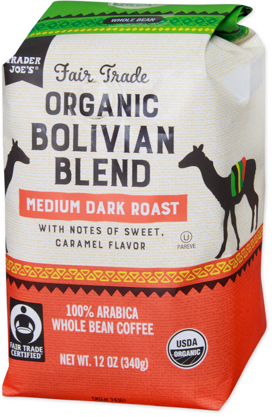 Trader Joe's Fair Trade Organic Bolivian Blend, 340g