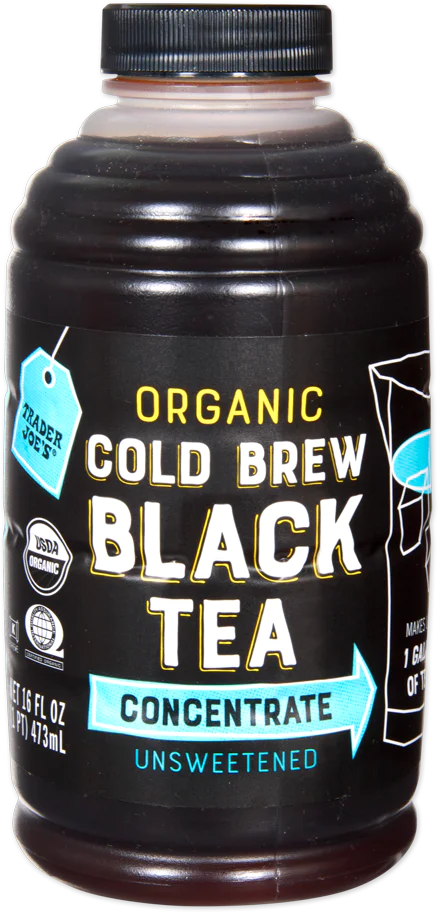 Trader Joe's Organic Cold Brew Black Tea Concentrate, 473mL