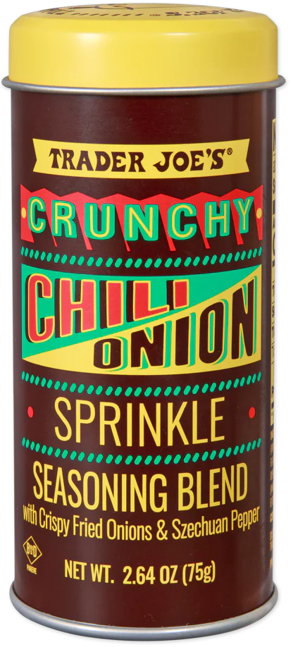 Trader Joe's Crunchy Chili Onion Sprinkle Seasoning Blend, 75g