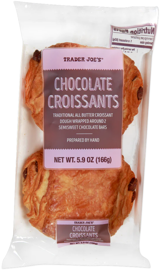 Trader Joe's Chocolate Croissants, 166g