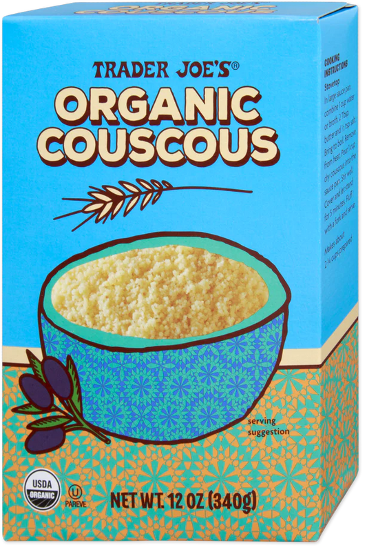Trader Joe's Organic Couscous, 340g