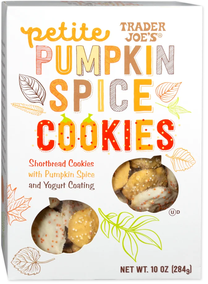 Trader Joe's Petite Pumpkin Spice Cookies, 284g