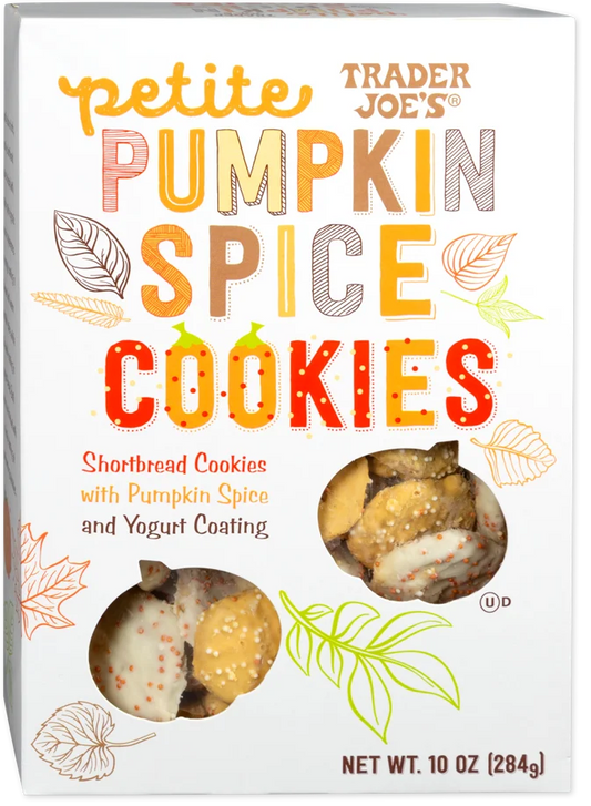 Trader Joe's Petite Pumpkin Spice Cookies, 284g