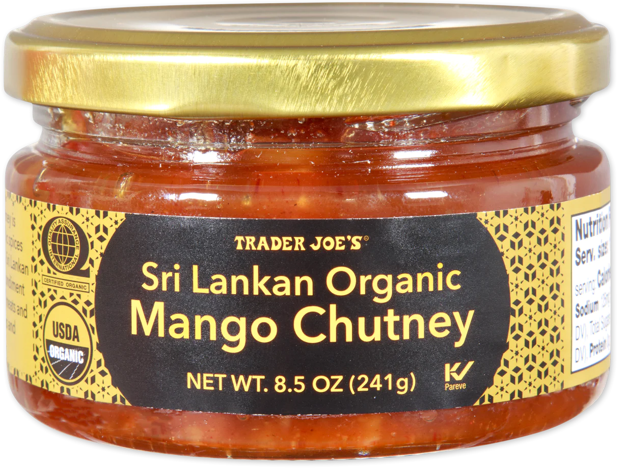 Trader Joe's Sri Lankan Organic Mango Chutney, 241g