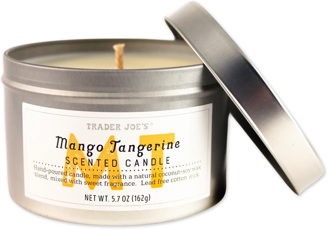 Trader Joe's Mango Tangerine Scented Candle, 162g