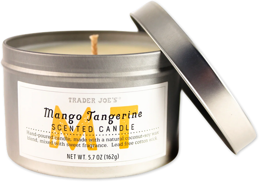 Trader Joe's Mango Tangerine Scented Candle, 162g